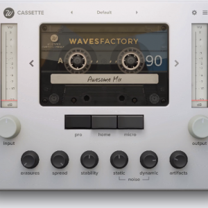 模拟磁带机效果 Wavesfactory Cassette v1.0.5 PC v1.0.2MAC