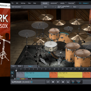 SD鼓扩展纽约工作室鼓 Toontrack New York Studios Vol.3 SDX v1.5.0+Vol.3 MIDI