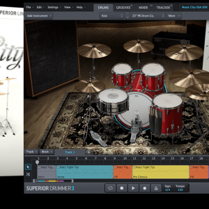 SD鼓扩展美国音乐城鼓 Toontrack Music City USA SDX v1.5.0