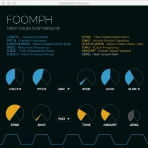 鼓合成器 Puremagnetik Foomph v1.0.1 WiN OSX