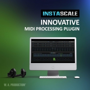 MIDI效果器 W.A Production InstaScale 升级到v1.1.0 PC MAC