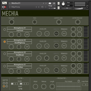 合成器 Channel Robot Mechia KONTAKT