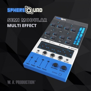 过滤器 W. A. Production SphereQuad v1.0 VST VST3 AU AAX PC MAC