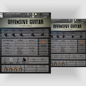 吉他音源 Insanity Samples Offensive Guitar KONTAKT