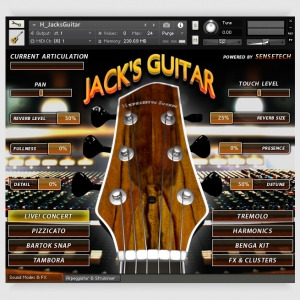 杰克音乐会吉他 Hephaestus Sounds Jacks Concert Guitar 1.10 KONTAKT