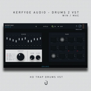 嘻哈鼓 Kerfyge Audio Trap Drums 2 VST WiN RETAiL