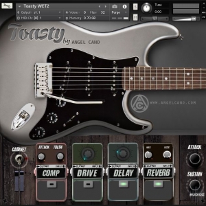 电吉他音源 Angel Cano Toasty v1.03 KONTAKT