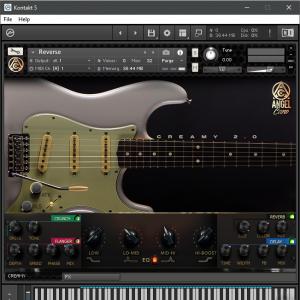 奶油电吉他 Angel Cano Creamy v2.0 KONTAKT