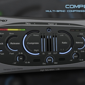 多频段压缩器插件 RF Music Comp87 MB PC/MAC