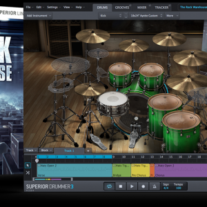 摇滚仓库 Toontrack The Rock Warehouse SDX  鼓音源