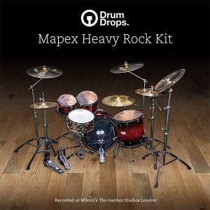 重口味摇滚套鼓 Drumdrops Mapex Heavy Rock Kit KONTAKT