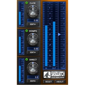 大脚踢机大鼓的声Boz Digital Labs Sasquatch v0.9.5 AU VST MAC