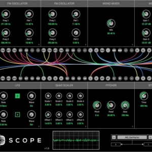 模块化声音特效处理 Glitchmachines Scope WiN/MAC