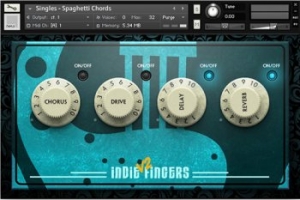 独立手指电吉他2 Dream Audio Tools Indie Fingers 2 KONTAKT