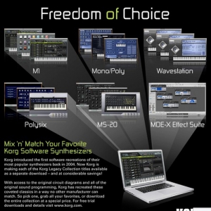 合成器集 Korg Legacy Collection Digital Edition v1.0 ISO H2O