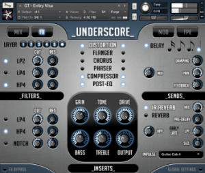 底线合成器 StudioWeapon UNDERSCORE KONTAKT