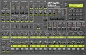 合成器 SuperWave Sirius v1.0 PC版