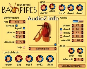 风笛 Soundbytes BagPipes  v1.1 Incl Keygen