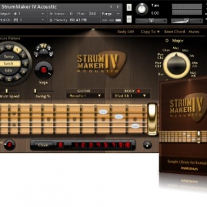 木吉他 Indiginus StrumMaker IV Acoustic Guitar v1.4 KONTAKT