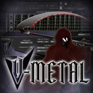 死神重金属吉他 Prominy V-Metal. v1.21 KONTAKT