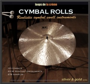吊钹音色 Loops De La Creme Cymbal Rolls KONTAK