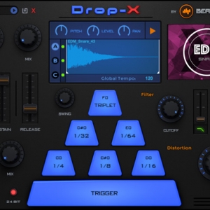 EDM节奏重复采样合成器 BeatSkillz DropX v1.0.0 PC/MAC