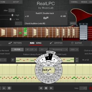 真实LPC电吉他MusicLab RealLPC v4.0.0.7250 PC/MAC