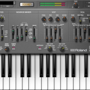 经典合成器 Roland Plug-Out SH-101 v1.02 PC/v1.03MAC