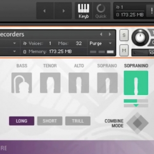 竖笛音色 Embertone Recorders KONTAKT