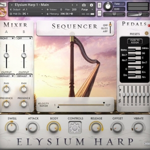 极乐世界竖琴 Soundiron Elysium Harp KONTAKT