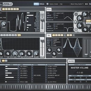 波形塑形软件合成器 Cakewalk Z3TA+ v2.2.3.43 PC/MAC