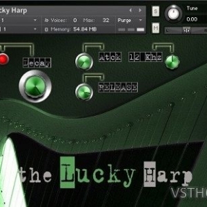 凯尔特幸运竖琴 Bad Cat Samples The Lucky Harp KONTAKT