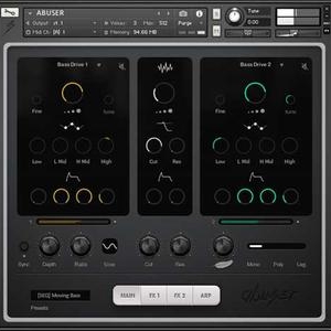 施虐者合成器 Audiomodern Abuser v2.0 KONTAKT