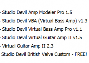 魔鬼工作室效果包Studio Devil Complete Bundle v.2011.10 Mac
