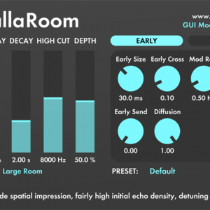 立体声混响 ValhallaDSP Valhalla Room v1.1.1 PC/v1.5.1 MAC