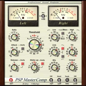 立体声动态处理 PSPaudioware MasterComp v1.8.0 PC/MAC
