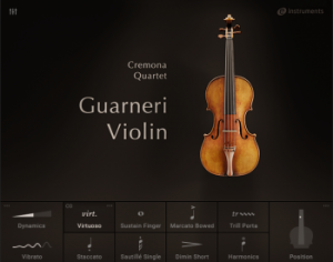 克雷莫纳四重奏小提琴 Native Instruments GUARNERI VIOLIN 1.2.0 KONTAKT