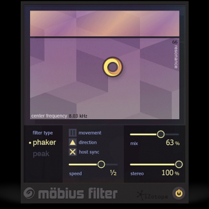 音频滤波器 iZotope Mobius Filter v1.00a PC MAC