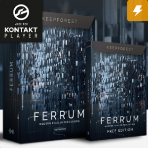 现代预告片打击乐 KeepForest Ferrum Full Edition Kontakt