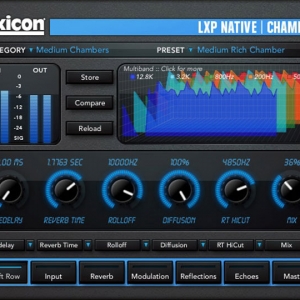 混响包 Harman Audio Lexicon LXP Native Reverb v1.2.2 PC/v1.2.1 Mac