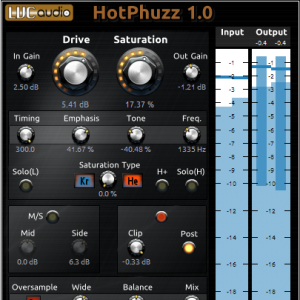 饱和度调色插件 LVC-Audio.HotPhuzz.v1.0.0 PC/MAC