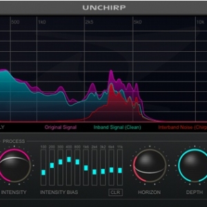 音频修复 Zynaptiq UNCHIRP v1.0.0 VST AU RTAS Mac