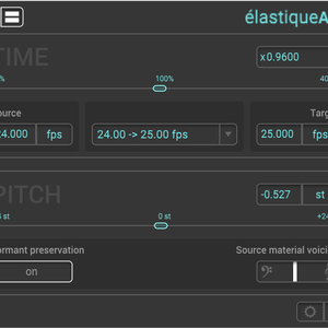 时间和音调操纵插件Zplane ElastiqueAAX v2.0.0 WiN