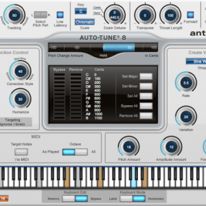 音高修正宝典Antares Auto-Tune v8.1.1 PC VST/v7.6.8-7.7.5 Mac