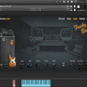 时髦贝斯 Pettinhouse FunkyBass 1.1 KONTAKT