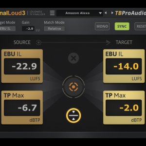 高质量真峰值限制器 TBProAudio FinalLoud v3.0.5 PC