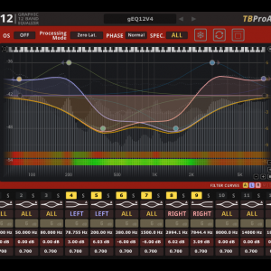 12 波段图形均衡器 TBProAudio gEQ12 v4.0.1 PC