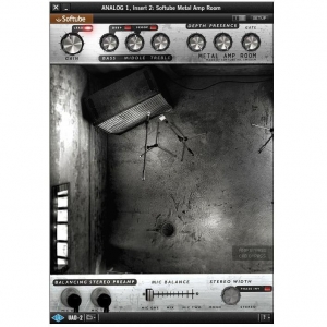 金属吉他音箱模拟 Softube Metal Amp Room v2.5.9 PC