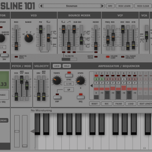 低音合成器 Togu Audio Line TAL-BassLine-101 v3.2.1 PC MAC