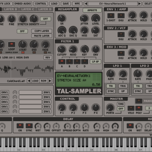 模拟建模合成器 Togu Audio Line TAL-Sampler v3.2.9 PC MAC